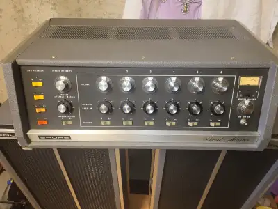 Vintage Guitar Shure Microphone Amplifier Gibson Pedal Music Spe, View more