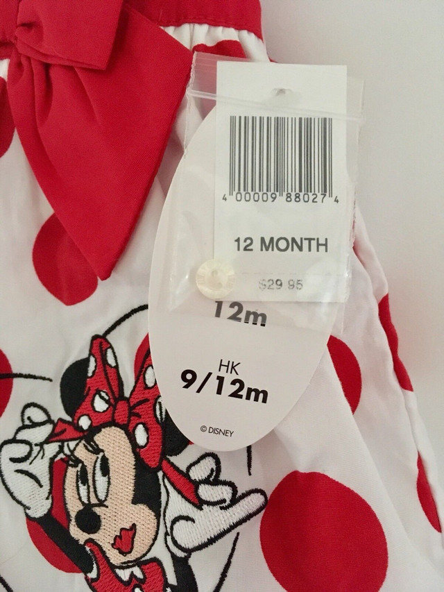 Minnie Mouse Summer Dress With Diaper Covering in Clothing - 9-12 Months in Kingston - Image 3