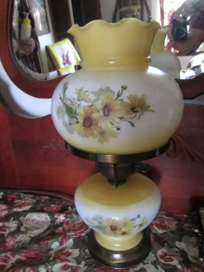 Vintage Hurricane Lamp, View more