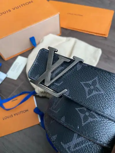 Louis Vuitton Initiales 40MM Reversible Monogram Ecplise Belt, View more