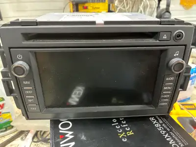 Factory stereo for 2007 Avalanche with Bose and navigation. No Bluetooth. Changed it out for a Kenwo...
