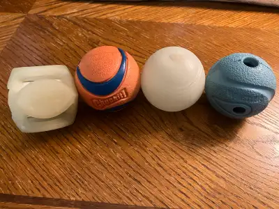 Set of Four Chuck-It Balls, View more