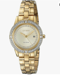 Citizen Ladies Watch Silhouette Crystal Eco-Drive