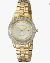 Citizen Ladies Watch Silhouette Crystal Eco-Drive