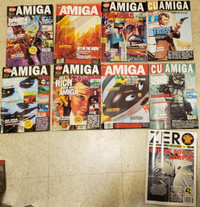 30-year-old British Computer Amiga Magazines