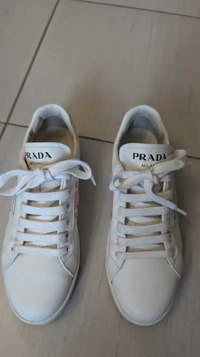 Prada Shoes Sneakers White, View more