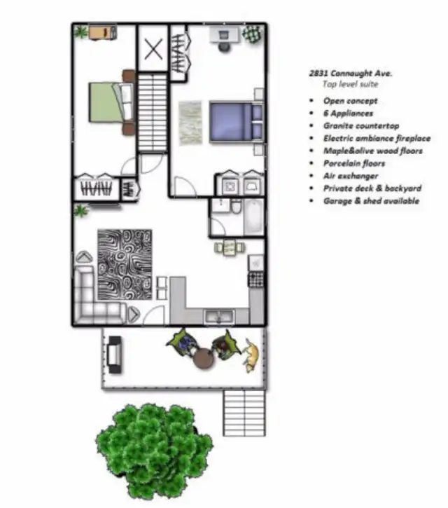 GREAT 2 BDRMS, CLEAN & QUIET, SOUND PROOF, 6 APPLIANCES,WEST END