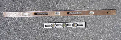 Vintage Tools wood level 48" Sand's Clinton level 18", View more