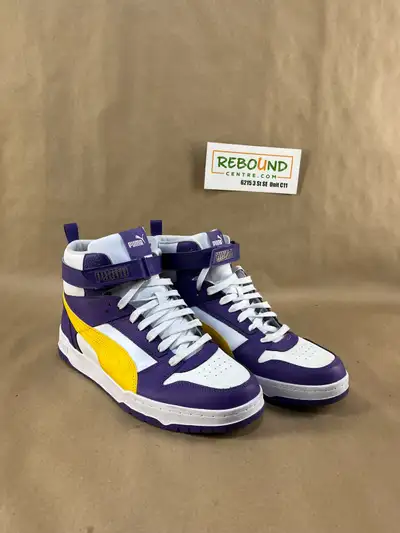 PUMA RBD Game Sneakers – White / Prism Purple (Men’s US 12), View more