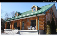 Log Home Stain & Restoration