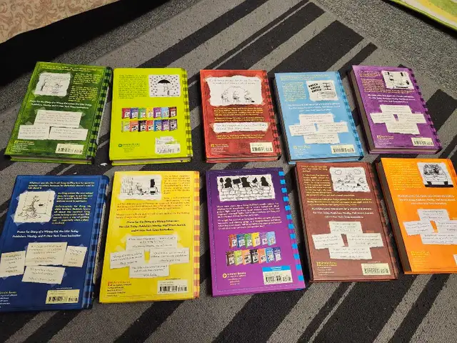 Diary of a Wimpy Kid Book Series by Jeff Kinney in Children & Young Adult in City of Toronto - Image 3