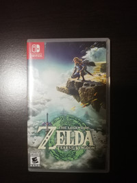 New The Legend of Zelda Tears of the Kingdom Nintendo Switch