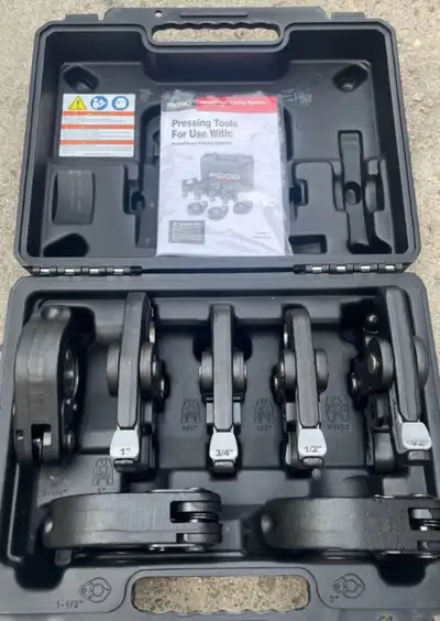 Ridgid KIT 48553 Megapress Standard Kit 1/2"-2", View more