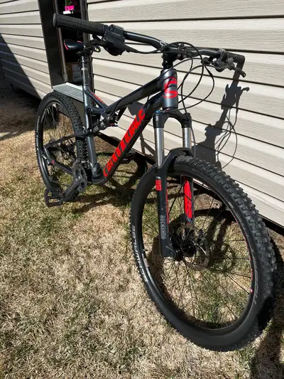 Vélo montagne cannondale double suspension, View more