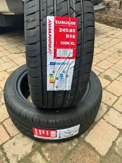 245/45R18 Fronway All-Season Tire – $110 Each All-season Fronway tires in size 245/45R18. Brand new,...