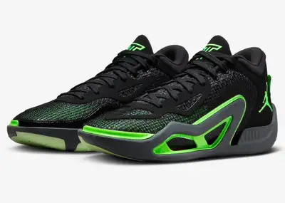 Nike Air Jordan Tatum 1 Green Strike Black Basketball DZ3324-003 Size 10 Brand New No lid box