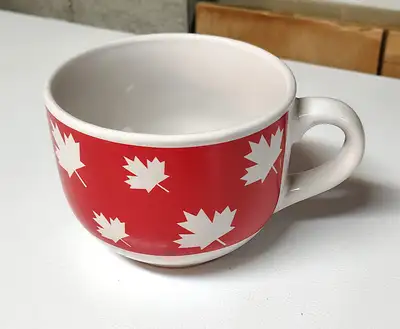 Maple Leaf Soup Mug - Never Used, View more