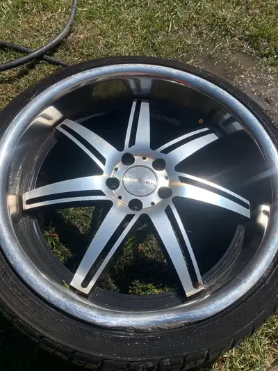 Vossen Rims 4/4 Low Profile Hankook Tires 4/4 275/30ZR20 Hankook Tires - Tires have plenty of thread...