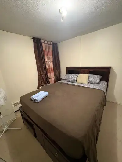 Room available for rent in a three bedroom apartment for 1st day of the month at 2737 Kipling Avenue...