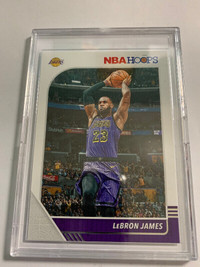 Lebron James 2019-20 NBA Hoops Base No. 87 Los Angeles Lakers NM