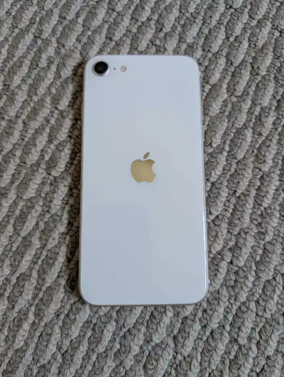 Like new condition white iPhone SE 3rd generation , View more