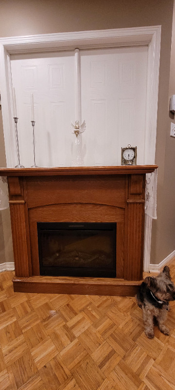 Foyer Électrique/ Electric Fireplace dans Foyers & bois de Chauffage  à Ville de Montréal - Image 3
