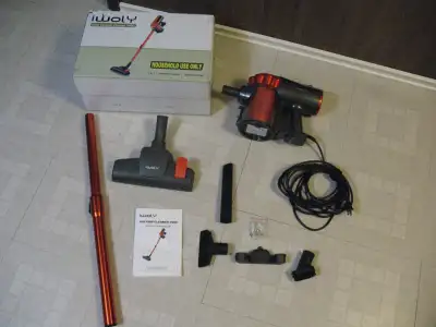 Corded Electric Stick Vacuum Cleaner, BRAND NEW, never used, still in the original manufacturers pac...