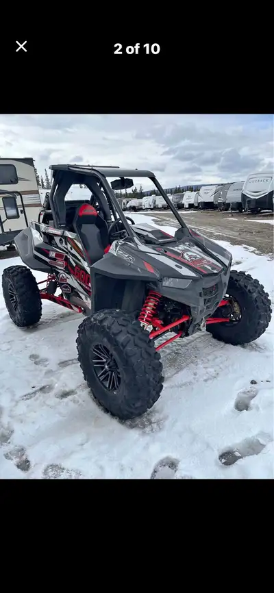 Senior owned. Well maintained and in very good condition. 4500 lb 2 speed winch. 5 point harness. 32...