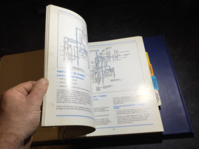 1992-93 Ford AODE 4R70W Automatic Transmission Reference Manual in Non-fiction in Parksville / Qualicum Beach - Image 4