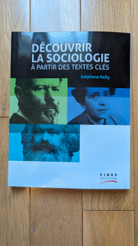 Livre cégep Découvrir la sociologie à partir de texte clés