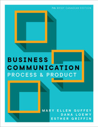Business Communication Process and Product 7E 9780176910181