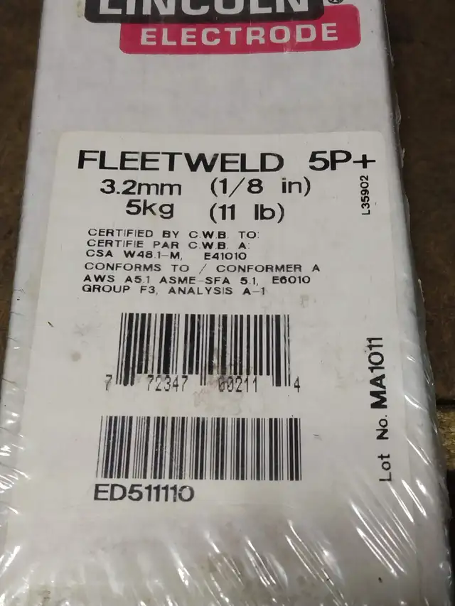 WELDING RODS SEALED BOXES in Other in Belleville - Image 4