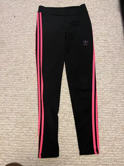 ladies size S black pink sport leggings , View more
