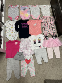 Baby Girl Clothes 0-18 Months