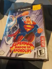 Superman Shadow of Apokolips GameCube Game.
