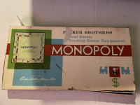 1961 Monopoly Canadian Version  
