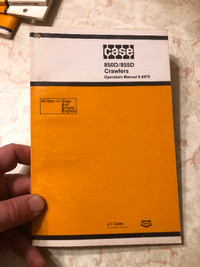 Case 850D/855D Crawler Tractor Manual