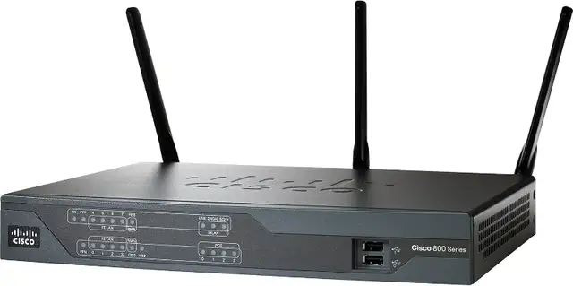 Cisco 890 series 891W 891-W wireless router in Networking in City of Toronto - Image 2