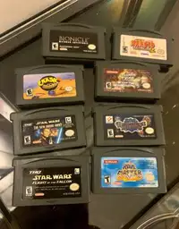 Nintendo GBA Games Lot Game Boy Advance Games