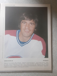 PHOTOS DE HOCKEY CANADIENS DIMANCHE DERNIERE HEURE 80-81