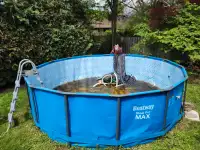 Free - Bestway Max Steel above ground pool 