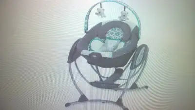 Graco Glider LX Gliding Baby Swing, Affinia $268.16/ $180. new in box, Infant swing soothes with the...