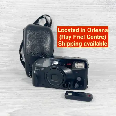 Canon Sure Shot Zoom 35mm Film Camera with Remote, View more