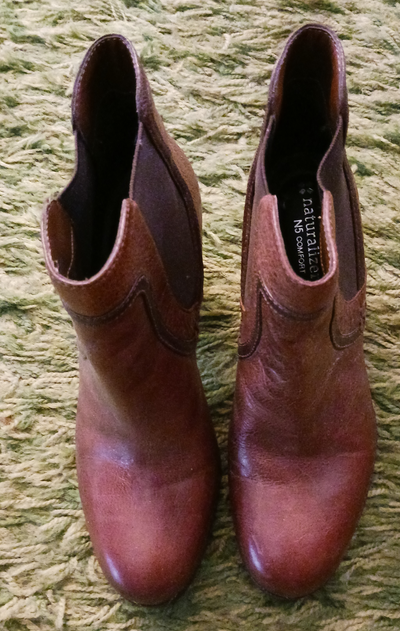 Women Leather Brown NATURALIZER Boots Size 8M, View more