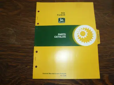 John Deere 543 Forklift for  4430 Tractor  Parts Catalog PC-1548, View more
