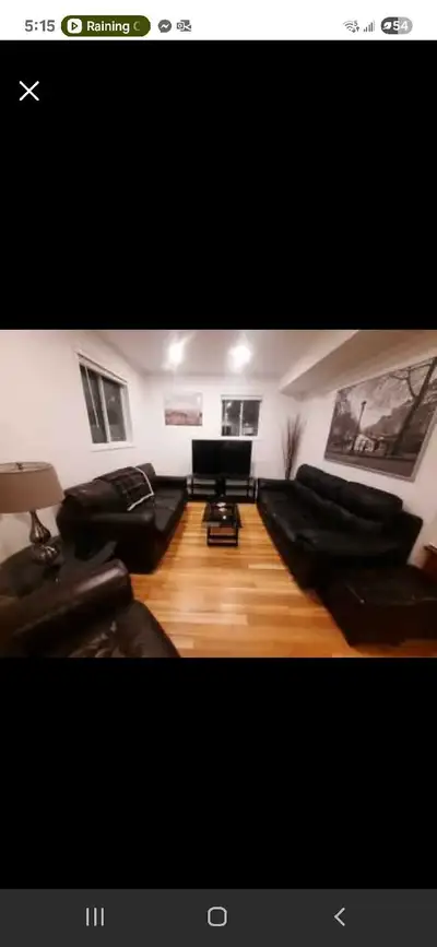 2 bedroom basement walkout apt