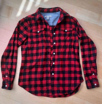 Plaid Flannel Shirt - Small