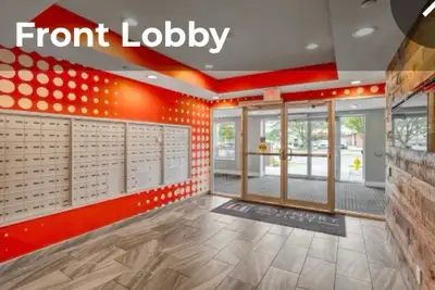 A single room in a 5 bedroom apartment for a female student at Fanshawe. The building is Foundry Fir...