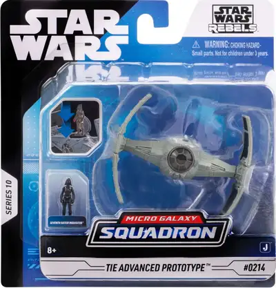 Star Wars Micro Galaxy Squadron #0214 TIE Advanced Prototype, View more