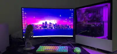 Custom Gaming PC Ryzen 5 5600G 16GB RAM, View more